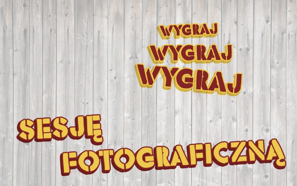 Konkurs wygraj sesję fotograficzną Warszawa